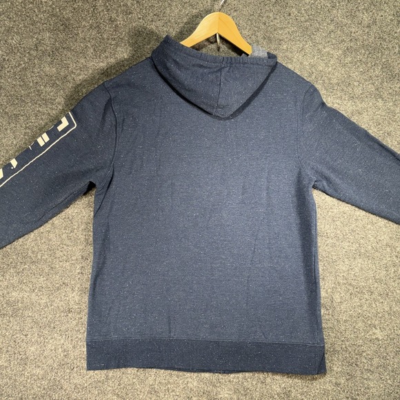 Bethesda Fallout 4 Vault 111 Hoodie Mens XL Blue Full Zip Fleece 2016 Video Game - Picture 3 of 9